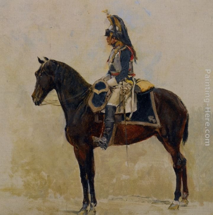 Jean-Louis Ernest Meissonier Un Cuirassier